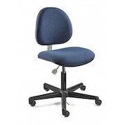 BEVCO Task Chairs, 17 in to 22 in Height, Navy Blue V800SHC