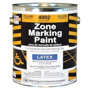 Rae Traffic Zone Marking Paint, 1 gal., Yellow, Latex Acrylic -Based 4902-01