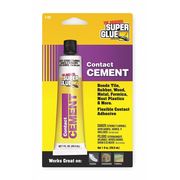 Super Glue Contact Cement, T-CC Series, Clear, 1 oz, Tube T-CC48