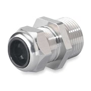 ABB INSTALLATION PRODUCTS Liquid Tight Connector, 1 in., Silver 2942SST