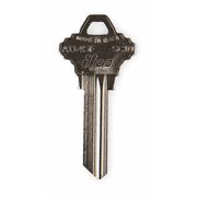 Kaba Ilco Key Blank, Brass, Schlage Lock, PK10 A1145F-SC10