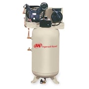 Ingersoll-Rand Electric Air Compressor, 2 Stage, 24 cfm 2475N7.5-P-200/3
