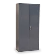 Zoro Select 24 ga. ga. Steel Storage Cabinet, 36 in W, 72 in H, Stationary 1UFD7