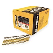 Bostitch Collated Framing Nail, 2-3/8 in L, Coated, Flat Head, 21 Degrees, 5000 PK RH-S8DR113EP