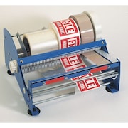 ZORO SELECT Tape/Label Dispenser, 1" Tape and Labels 3JXX2