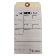Badger Tag & Label Two-Part Inventory Tag, Cardstock, PK100 28002C2