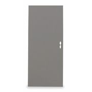 CECO Flush Steel Door, 80 in H, 32 in W, 1 3/4 in Thick, 18-gauge, Type: 2 CHMD x FL28 68 x MORT-CU-18ga