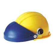 3M Faceshield Mounting Bracket, For Use With Hard Hats and Faceshields Blue 82502-00000