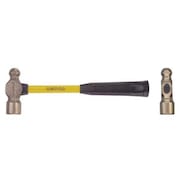 Ampco Safety Tools 24 oz. Ball Peen Hammer, 14" Fiberglass Handle H-3FG