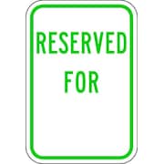 Lyle Reserved Parking Sign, 18" x 12, RP-999-12HA RP-999-12HA