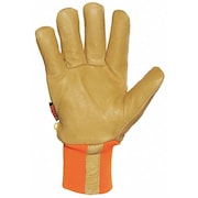 KINCO Hi-Vis Cold Protection Gloves, HeatKeep Lining, XL 1938KWP-XL