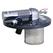 Guardair Pneumatic Drum-Top Vacuum Head, Standard 89 cfm N551B