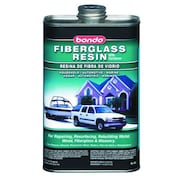 Bondo Fiberglass Resin, 1 qt, Can, Light Straw 402