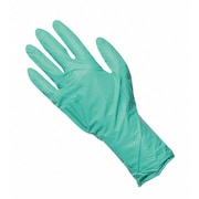 Ansell Disposable Exam Gloves, Neoprene, Powder Free, Green, S, 50 PK NEC-288-S
