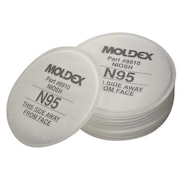 Moldex Filter, threaded, N95, White, 10 PK, NIOSH 8910