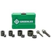 Greenlee Round Knockout Punch Kit, 1/2 to 1-1/4 In 735BB