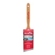 WOOSTER 2-1/2" Angle Sash Paint Brush, Nylon/Polyester Bristle, Wood Handle 4174-2 1/2