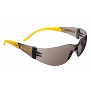 Dewalt Safety Glasses, Wraparound Yellow/Smoke Polycarbonate Lens, Scratch-Resistant DPG54-2D
