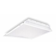 Lithonia Lighting Recessed Troffer, F17T8, 48W, 120-277V 2GT8 3 17 A12 MVOLT 1/3 GEB10IS