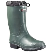 Baffin Knee Boots, Size 7, 13" H, Green, Plain, PR 8562-0000-394