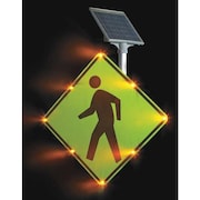 Tapco LED Traffic Sign, 30" W, 30" 2180-00214
