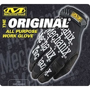MECHANIX WEAR Mechanics Gloves, M, Black, Spandex MG-P05-009