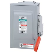 Siemens Fusible Solar Safety Disconnect Switch, 60 A, 600V AC/DC, 3 pole, NEMA 1 HF362PVPG