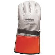Salisbury Elec. Glove Protector, 10, White/Orange, PR ILP3S/10
