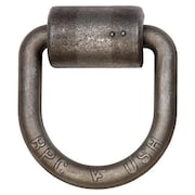 Buyers Products D-Ring, 1/2 in Ring Dia., 11,781 lb Capacity GVW, 4,080 lb Working Load Limit B38WPKGD
