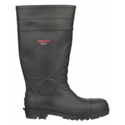 Tingley Pilot Knee Boots, Size 10, 15" H, Black, Plain Toe, PR 31151
