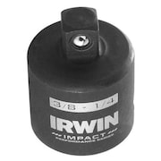 IRWIN Socket Adapter, 3/8 In Sq To 1/4 In Sq 1877499