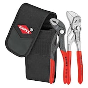 Knipex 2 Piece Knipex Cobra Plastic Grip Plier Wrench Set Dipped Handle 00 20 72 V01