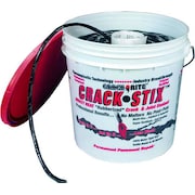 Crack Stix 8 lb., 1/4 in. D, 250 ft. Black Joint and Crack Filler 2060