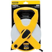 Stanley 200 ft Tape Measure, 1/2 in Blade 34-793