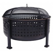 Pleasant Hearth Fire Pit, Deep Bowl, Langston, 30" OFW821RC