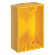 Safety Technology International Back Box, Polycarbonate, Yellow KIT-71100A-Y