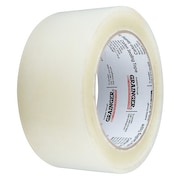 Zoro Select Carton Sealing Tape, 48 mm W, 100 m L, 1.8 mil Thick, Clear, Light Duty, 36 Pack 31HJ47