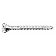 Zoro Select Deck Screw, #10 x 2-1/2 in, Steel, Flat Head, Torx Drive, 200 PK U30251.019.0250