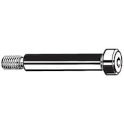 Zoro Select Shoulder Screw, 5/16"-18 Thr Sz, 1/2 in Thr Lg, 1-1/4 in Shoulder Lg, Alloy Steel, 10 PK U07111.037.0125