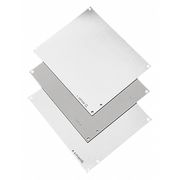 NVENT HOFFMAN Interior Panel, Silver, 8.75in.Hx6.75in.W A10P8SS