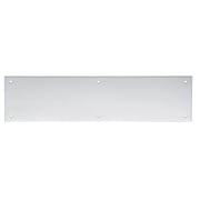 Ives Door Push Plate, Stainless Steel, 15"L x 3.5"W, 0.050" Proj. 8200 US32D 3.5X15