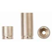 Ampco Safety Tools 3/4 in Drive Impact Socket 1 5/8 in, 6 Deep, Natural DWI-3/4D1-5/8