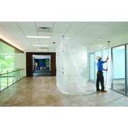 Zipwall Barrier System, With 2 Steel 10 Ft Poles ZP2