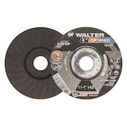 WALTER SURFACE TECHNOLOGIES Depressed Center Cut-Off Wheel, Type 27, 0.0469 in Thick, Aluminum Oxide 11T142