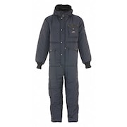 REFRIGIWEAR Coverall Suit With Hood Navy 2Xl 0381RNAV2XL