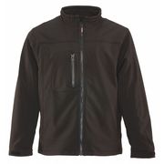 REFRIGIWEAR Jacket Non-Insulated Softshell Black M 0491RBLKMED