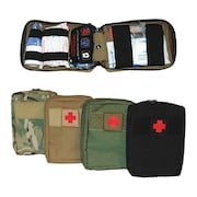 FIELDTEX First Aid Kit, Individual, Black 911-126938-12638BK