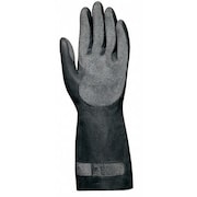 MAPA 12-1/2" Chemical Resistant Gloves, Natural Rubber Latex/Neoprene, 7, 1 PR NS-401