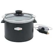 Betty Crocker Slow Cooker with a Travel Bag, 5-Quart, Red, BC-1544C