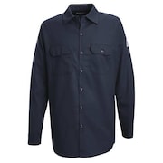 Vf Imagewear FR Long Sleeve Shirt, Button, Navy, XL SEW2NV RG XL